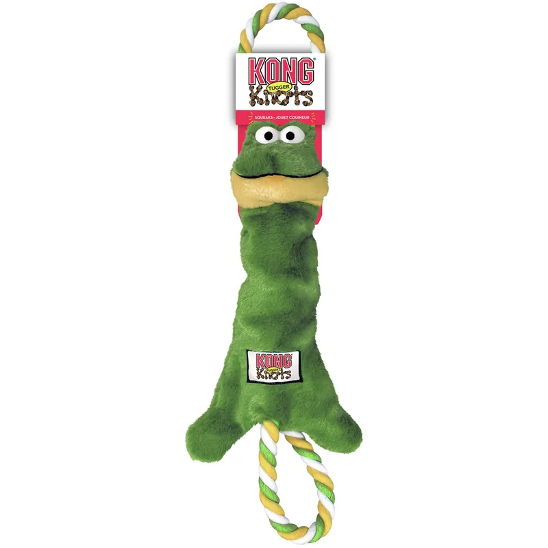 KONG Tugger Knots Frosch S/M Top-Preis